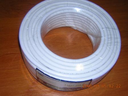 cable coaxial blanc 20metres / 30 / 40 / ou 100 metres